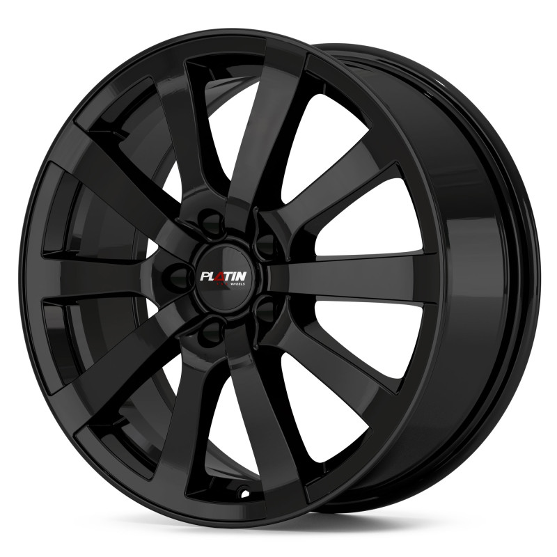 Platin Wheels P 58 schwarz