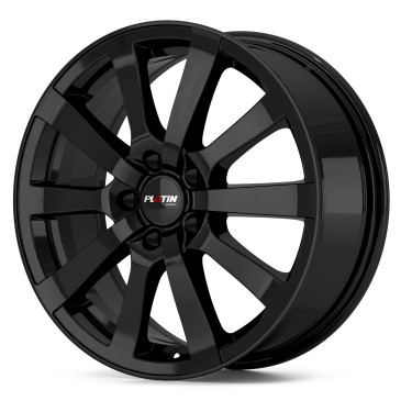 Platin Wheels P 58 schwarz