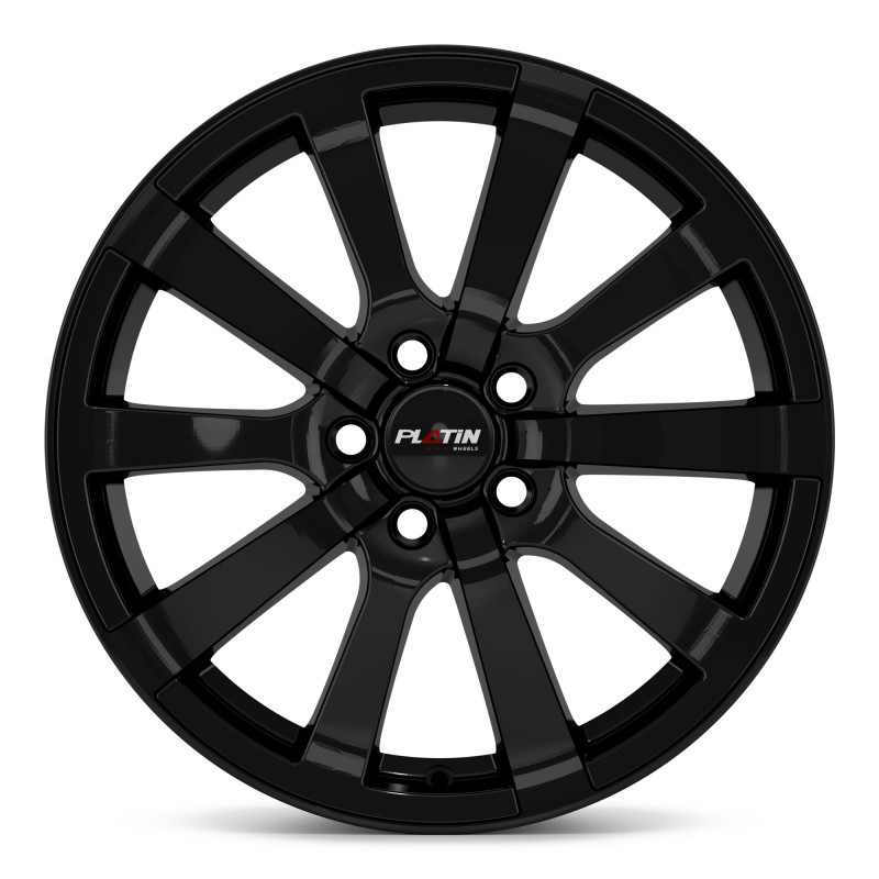 Platin Wheels P 58 schwarz