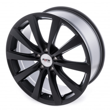 Platin Wheels P 66 schwarz matt