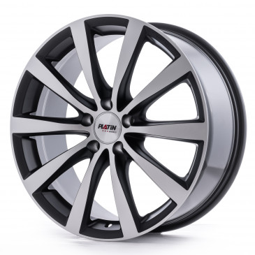 Platin Wheels P 66 schwarz poliert