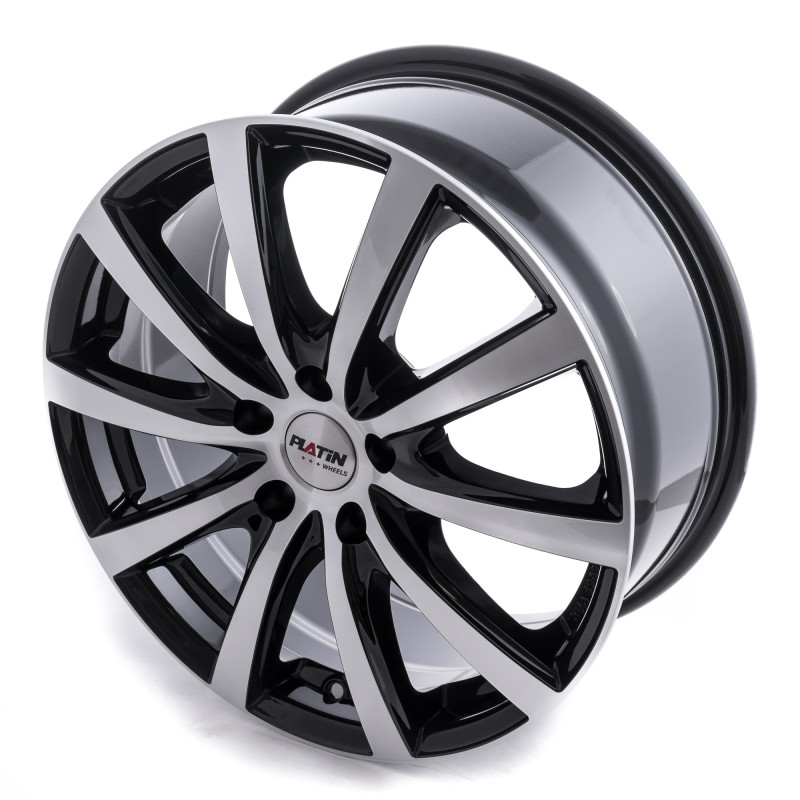 Platin Wheels P 69 schwarz poliert