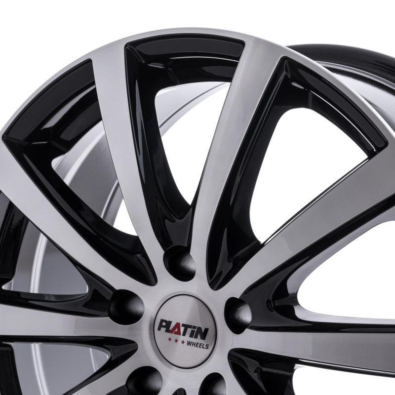 Platin Wheels P 69 schwarz poliert