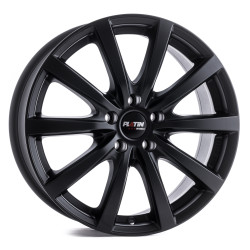 Platin Wheels P 69 Schwarz Matt