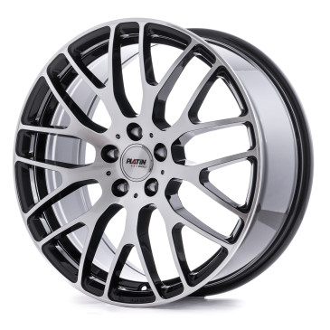 Platin Wheels P 70 schwarz poliert