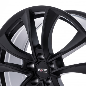 Platin Wheels P 71 schwarz matt