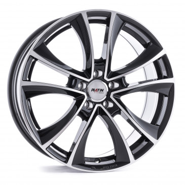 Platin Wheels P 71 schwarz poliert
