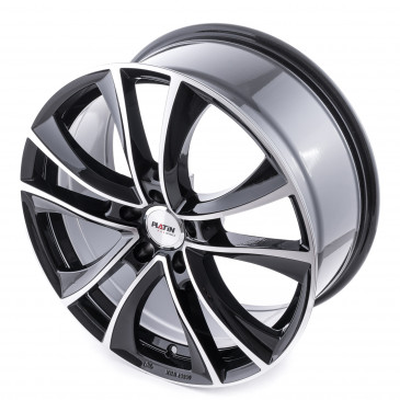 Platin Wheels P 71 schwarz poliert