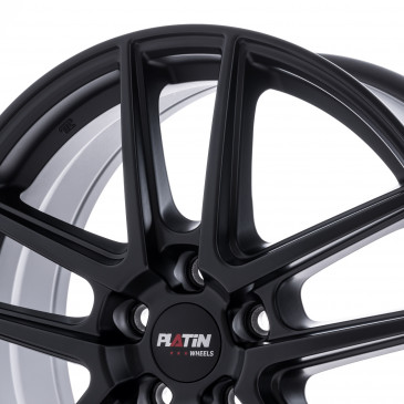 Platin Wheels P 73 racing-schwarz