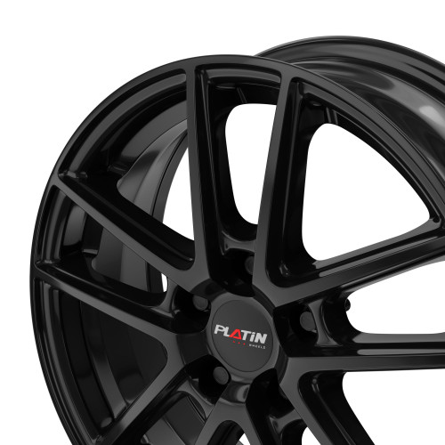 Platin Wheels P 73 racing-schwarz
