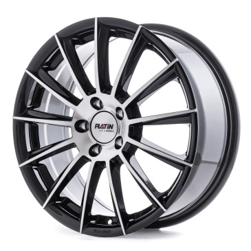Platin Wheels P 74 black polished