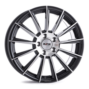 Platin Wheels P 74 black polished