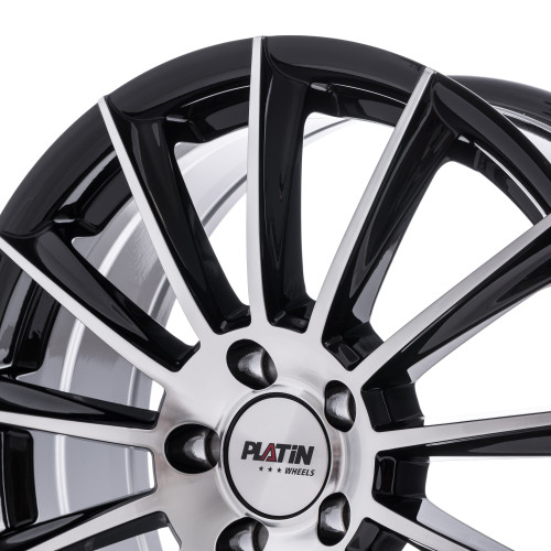 Platin Wheels P 74 black polished