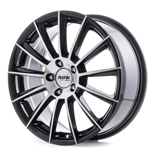 Platin Wheels P 74 black polished