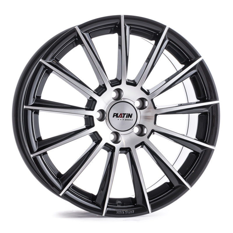 Platin Wheels P 74 black polished