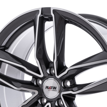 Platin Wheels P 76 grey polished