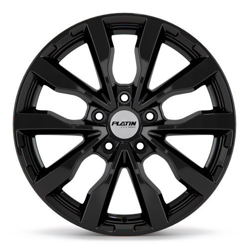Platin Wheels P 86 5-Spokes black glossy