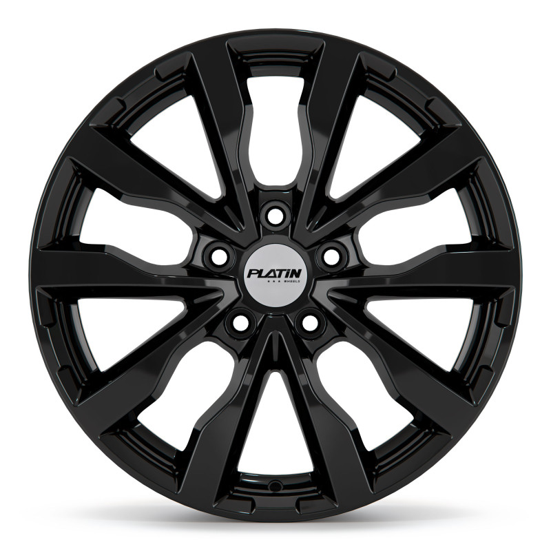 Platin Wheels P 86 5-Spokes black glossy