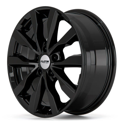 Platin Wheels P 86 5-Spokes black glossy