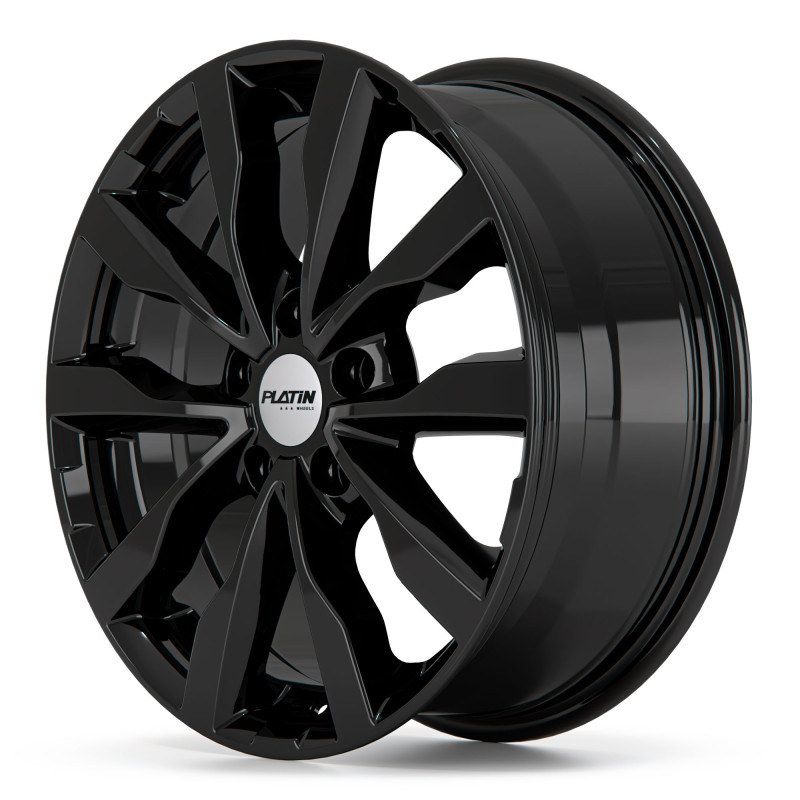 Platin Wheels P 86 5-Spokes black glossy