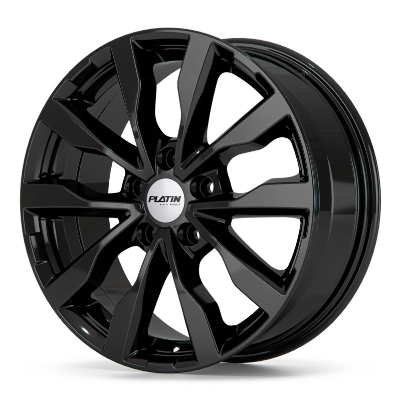 Platin Wheels P 86 5-Spokes black glossy