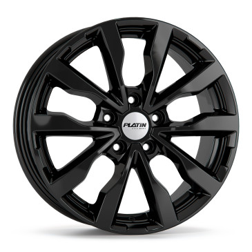 Platin Wheels P 86 5-Spokes black glossy