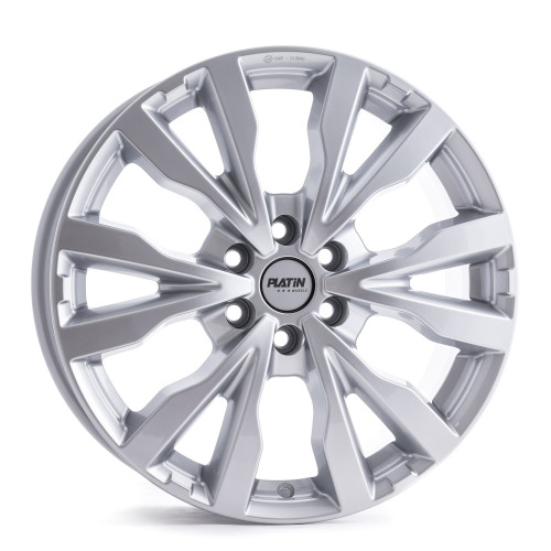 Platin Wheels P 86 6-Spokes silber