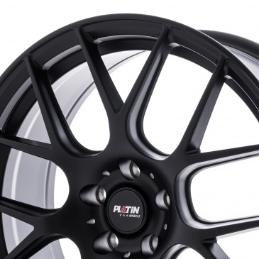 Platin Wheels P 91 schwarz matt