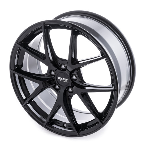 Platin Wheels P 94 schwarz matt