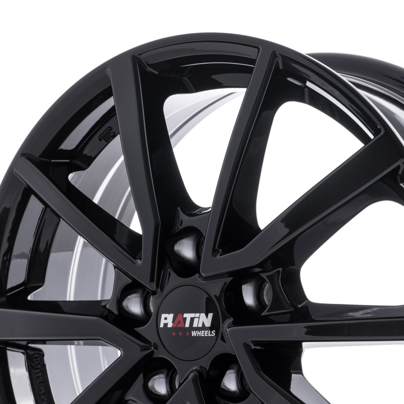 Platin Wheels P 95 diamant-schwarz