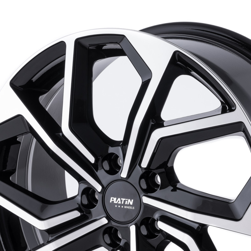 Platin Wheels P 97 black polished