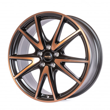 Platin Wheels P 99 Jetblack copper matt