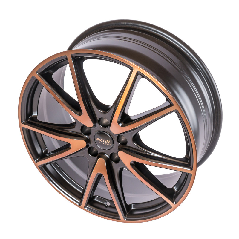 99 Inch Rims Platin Wheels P 99 jetblack copper matt | felgenshop.de
