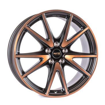 Platin Wheels P 99 Jetblack copper matt