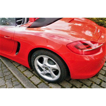 RH ALURAD Turbo P silber/Horn hochgl.pol.