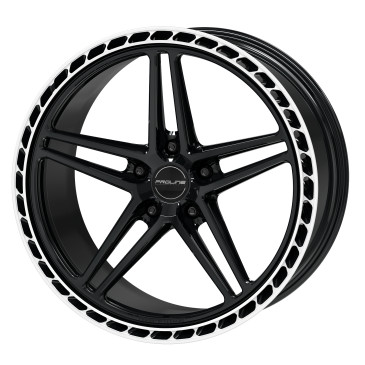 ProLine Track PFL black rim polished
