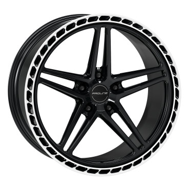ProLine Track PFL black rim polished