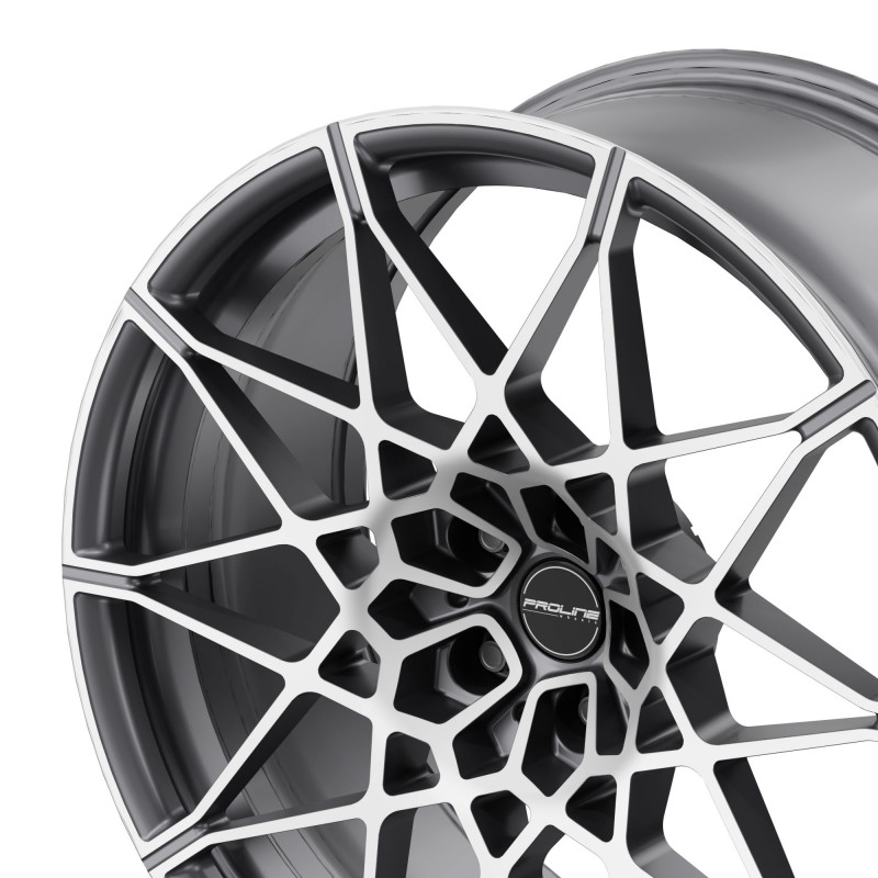 ProLine Wheels PFM FORGED Matt Grey Polished