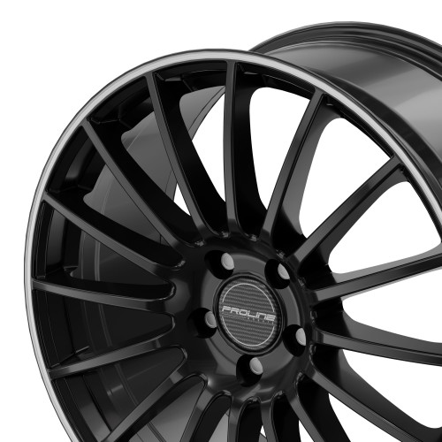 ProLine Wheels PXW Black Rim Polished