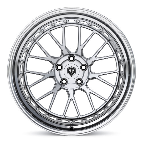 Raffa Wheels RFS-04 Silver Polished Lip