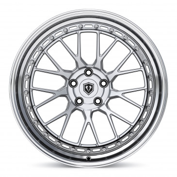 Raffa Wheels RFS-04 Silver Polished Lip