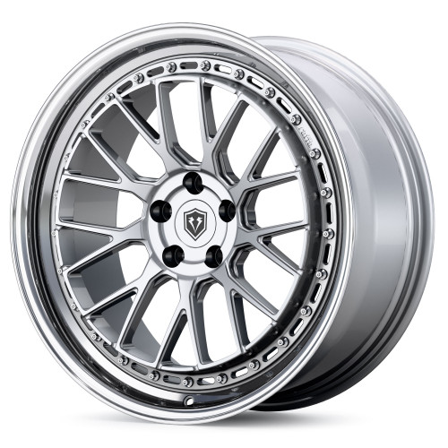 Raffa Wheels RFS-04 Silver Polished Lip