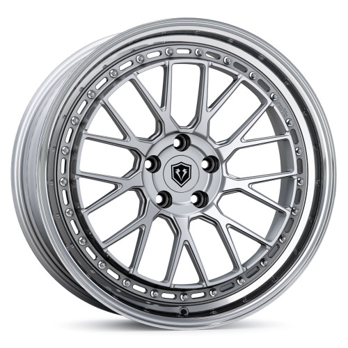 Raffa Wheels RFS-04 Silver Polished Lip