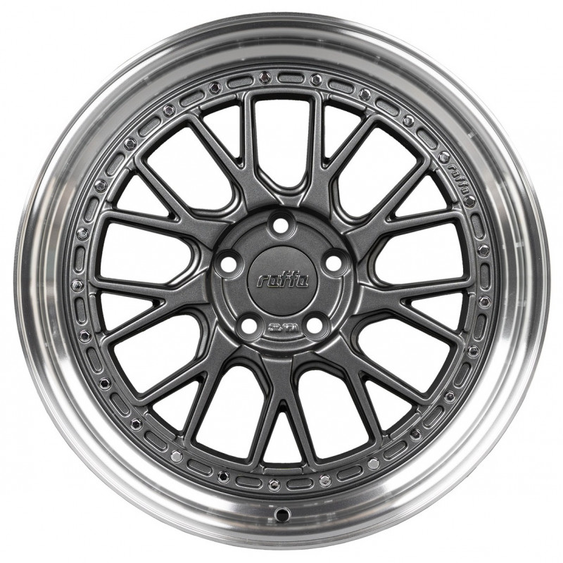 Raffa Wheels RS-03 Grey Glossy Polished