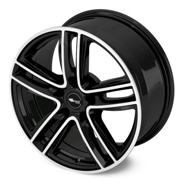 RC Design RC27 schwarz front-poliert