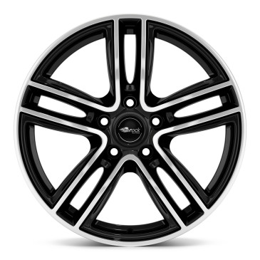 RC Design RC27 schwarz front-poliert