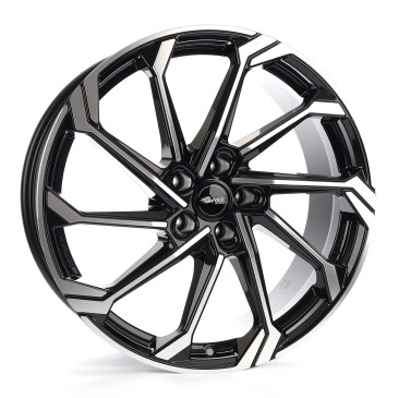 RC Design RC36 schwarz front-poliert