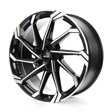 RC Design RC36 schwarz front-poliert