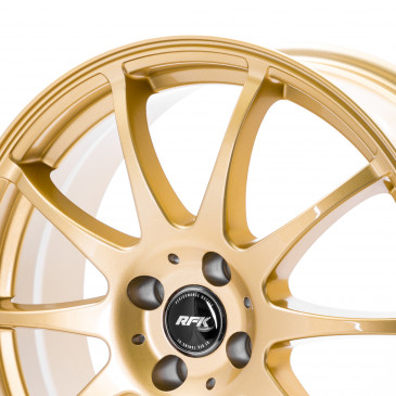 RFK Wheels SLS401 SATIN GOLD