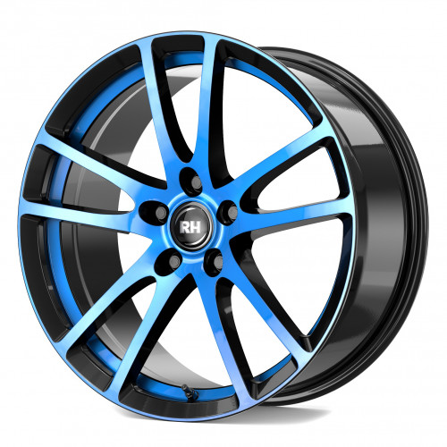 RH ALURAD BO Flowforming color polished - blue